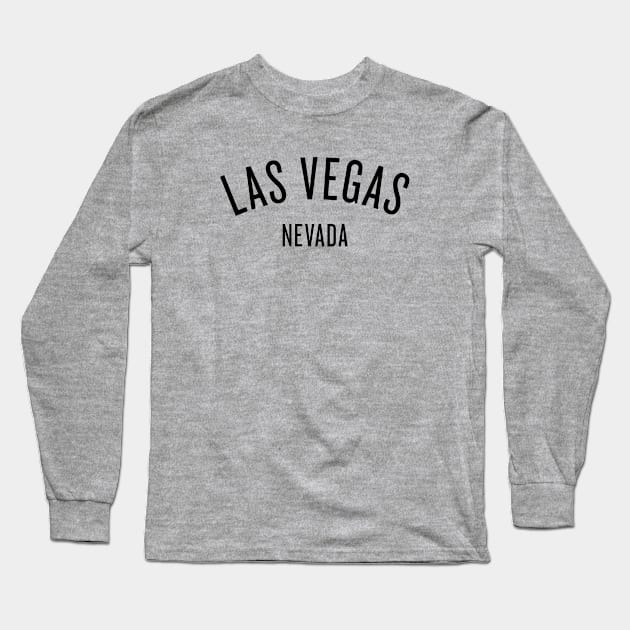 Las Vegas, Nevada Long Sleeve T-Shirt by whereabouts